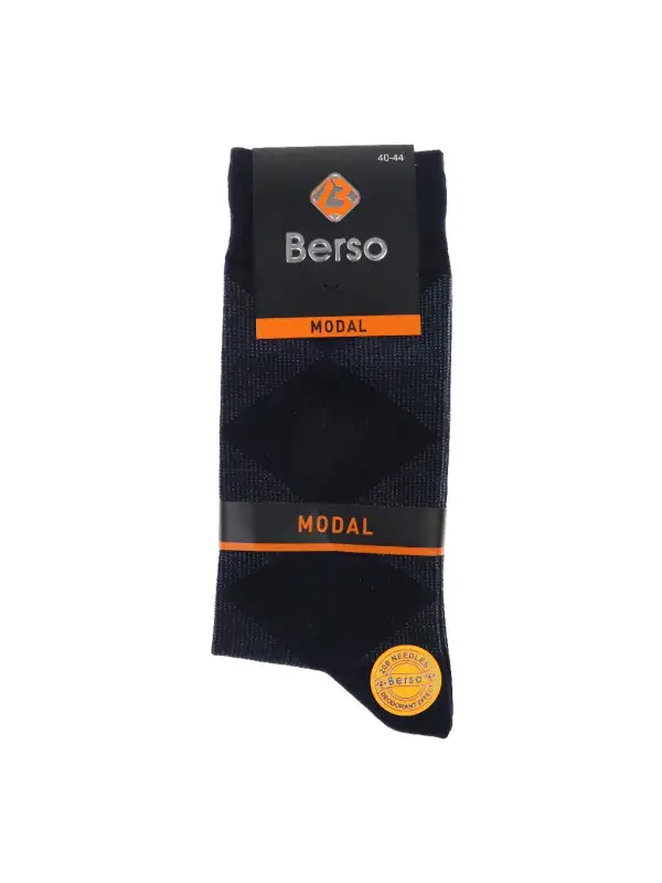 Berso Modal Erkek Çorap Siyah 10020