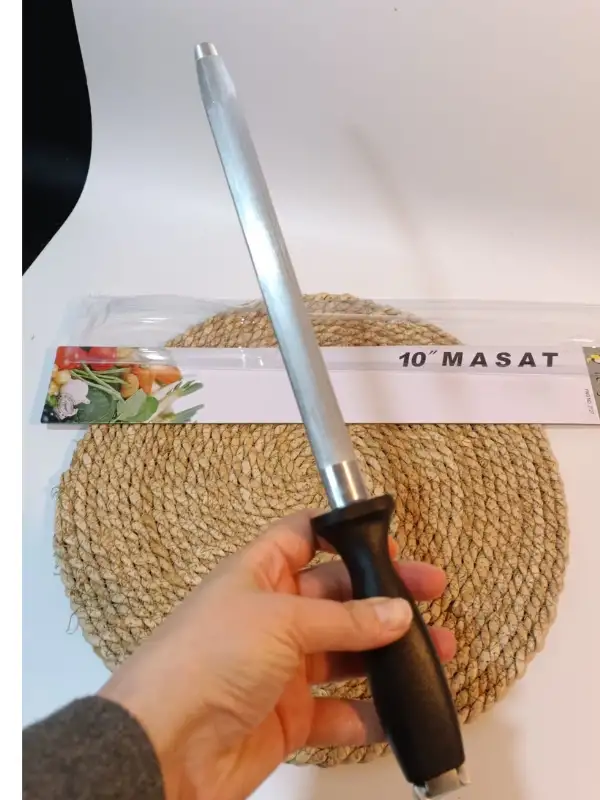 Bileyici 10luk Masat Bıçak Satır Zırh Bileme Mutfak Bıçak Seti Bileme Solingen Germany 40cm