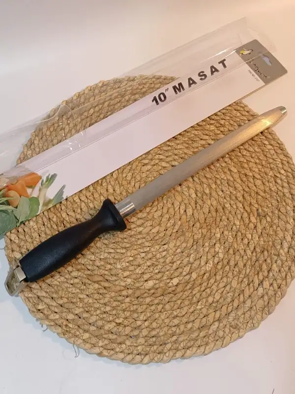 Bileyici 10luk Masat Bıçak Satır Zırh Bileme Mutfak Bıçak Seti Bileme Solingen Germany 40cm