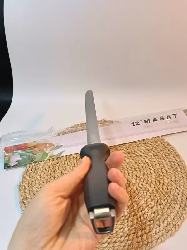 Bileyici 12lik Masat Bıçak Satır Zırh Bileme Mutfak Bıçak Seti Bileme Solingen Germany 42 cm