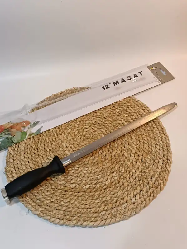 Bileyici 12lik Masat Bıçak Satır Zırh Bileme Mutfak Bıçak Seti Bileme Solingen Germany 42 cm