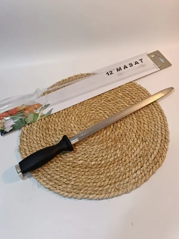 Bileyici 12lik Masat Bıçak Satır Zırh Bileme Mutfak Bıçak Seti Bileme Solingen Germany 42 cm