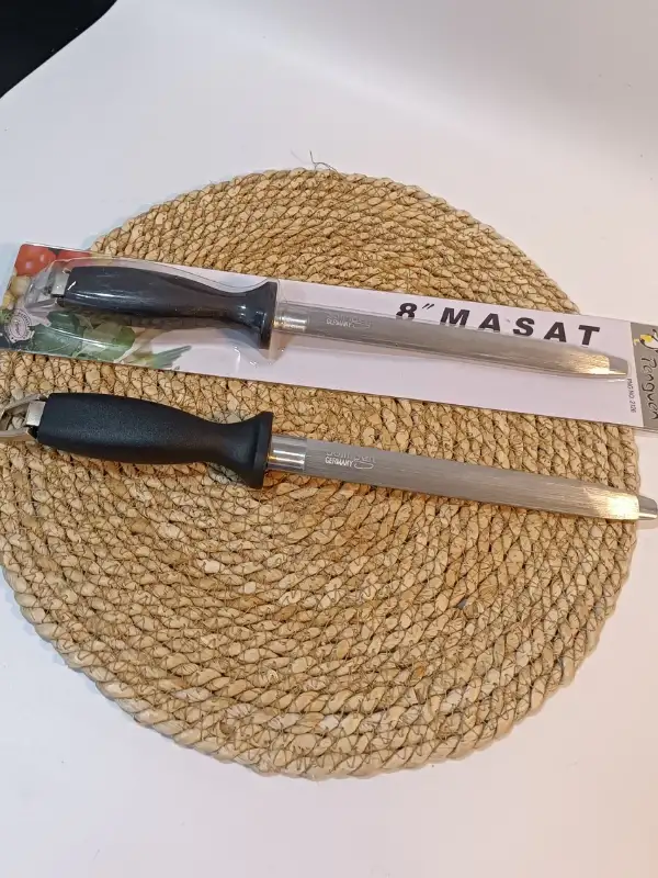 Bileyici 8lik Masat Bıçak Satır Zırh Bileme Mutfak Bıçak Seti Bileme Solingen Germany 32cm