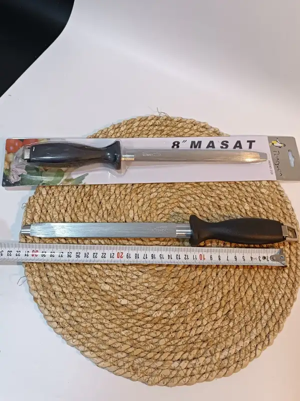 Bileyici 8lik Masat Bıçak Satır Zırh Bileme Mutfak Bıçak Seti Bileme Solingen Germany 32cm