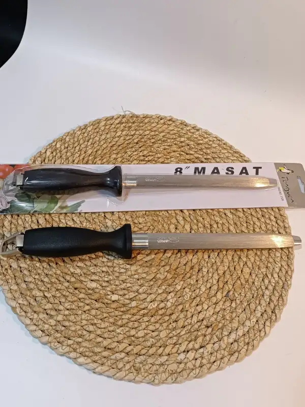 Bileyici 8lik Masat Bıçak Satır Zırh Bileme Mutfak Bıçak Seti Bileme Solingen Germany 32cm