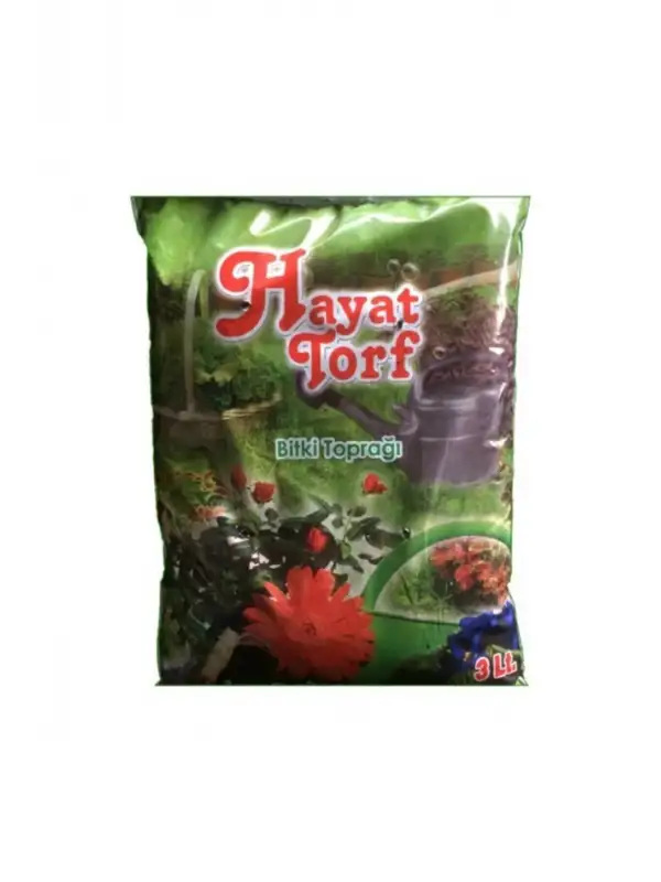 Bitki Toprağı Iç Ve Dış Mekana Uygun Torf Organik Torf Toprak 3 Lt