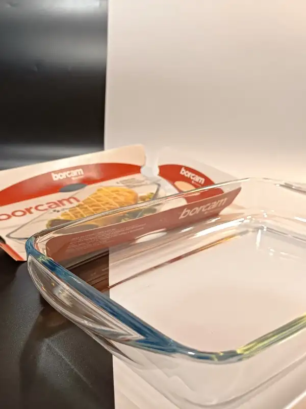 Borcam Orta Boy Dikdörtgen Tepsi 1 Adet Fırın Tepsisi ( 59006)