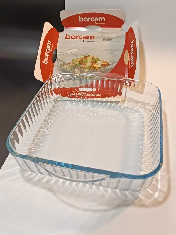 Borcam Orta Boy Kare Tepsi 1 Adet Fırın Tepsisi ( 59384)