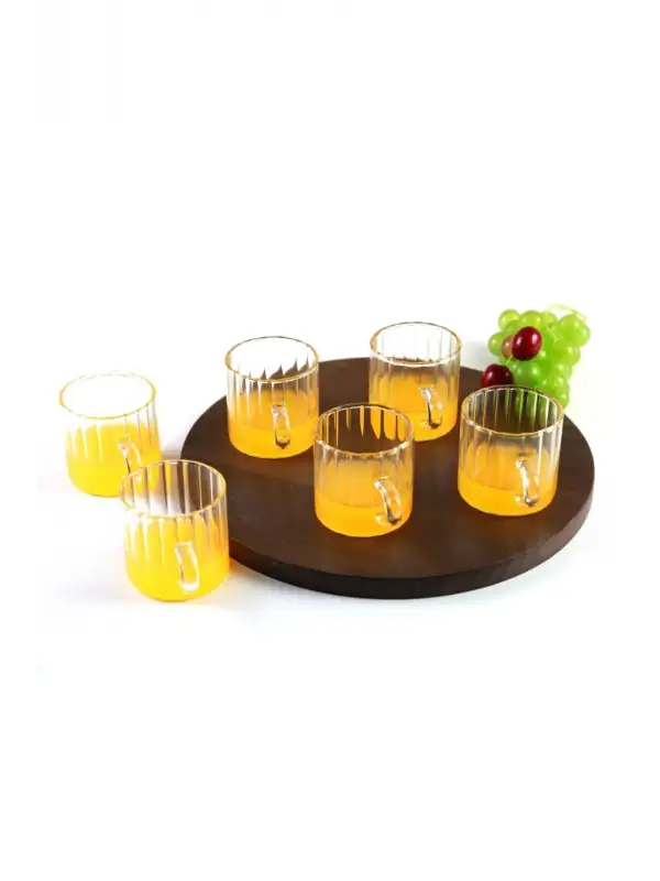 Brillant Ori Cam Kupa Bardak 6 Lı Br-6536