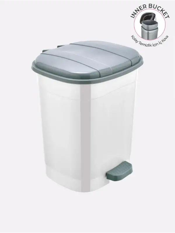 Bursev Pedallı Çöp Kovası 10 Lt 4150 06