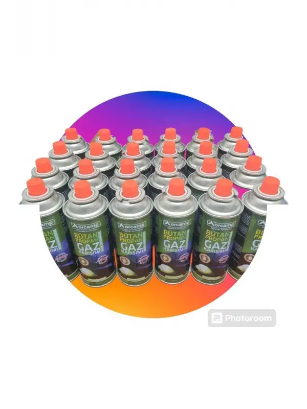 Bütan gaz Tüp 227gr Gaz Kartuşu - 24 Adet - 1 Koli