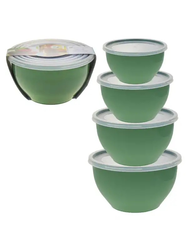 Çankaya Aloha Yuvarlak Saklama Kabı 4 Lü 2400