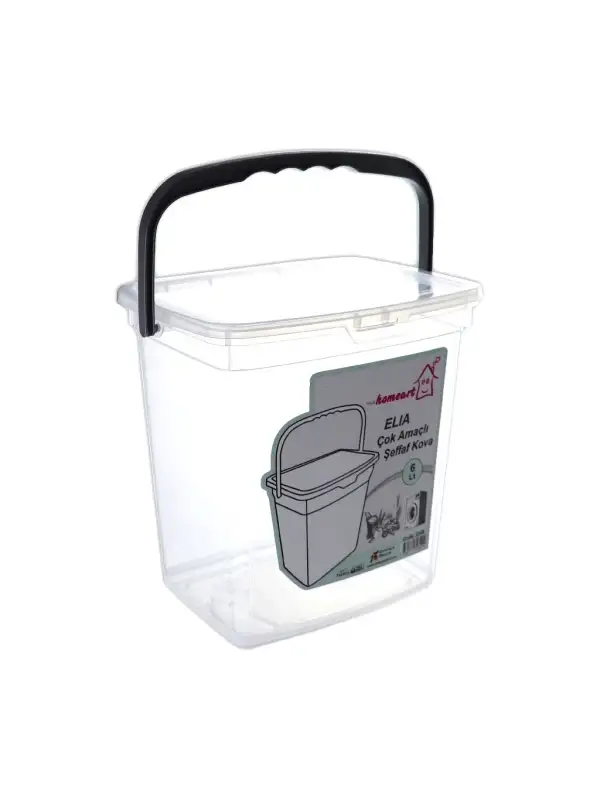 Çankaya Çok Amaçlı Kova Şeffaf 6lt 2349