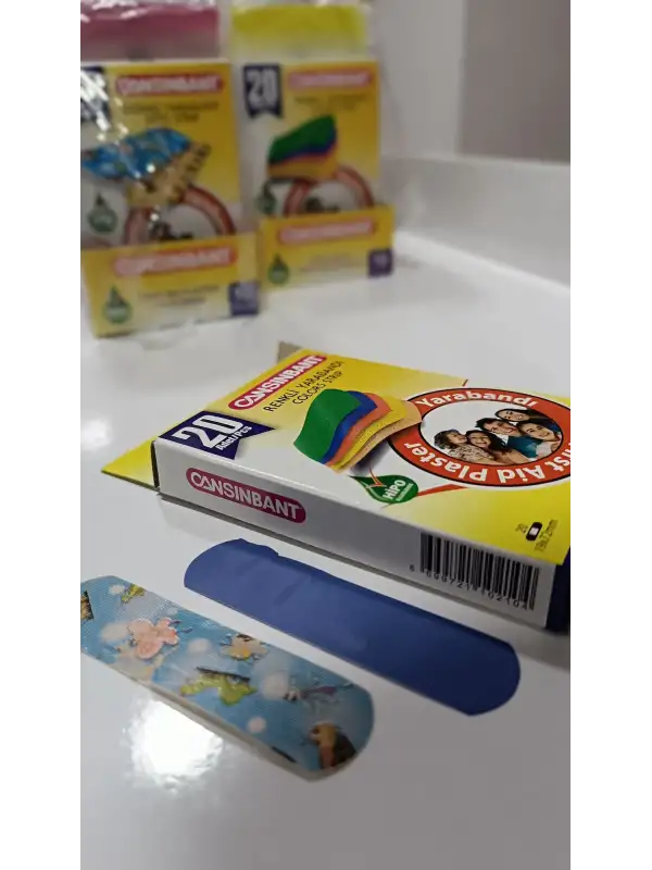 Cansın Yara Bandı Desenli 20 Li Paket ( 20 adet)