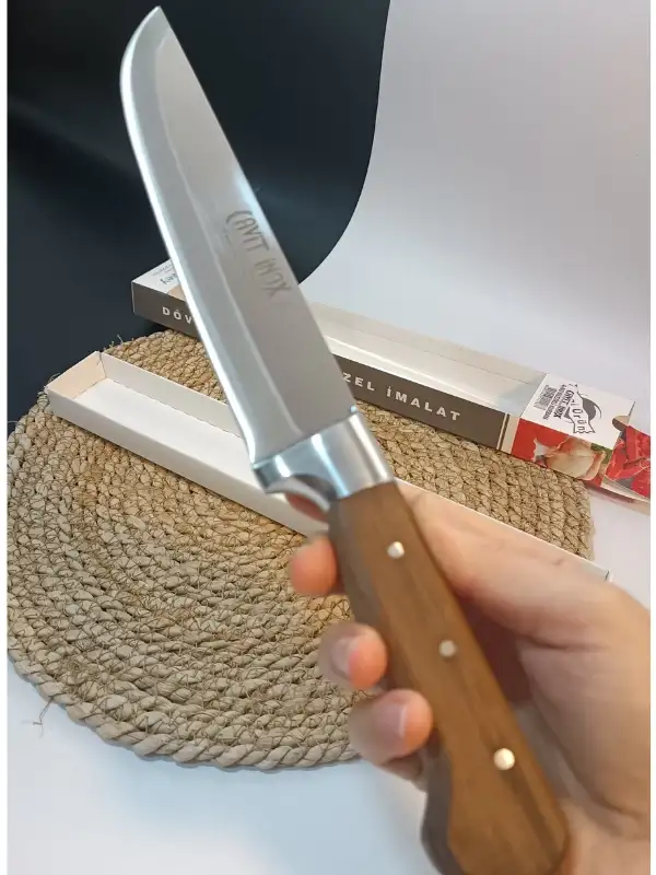 Cavit İnox Kasap Bıçağı 34 Cm