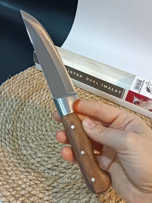 Cavit İnox Kasap Bıçağı Deri Yüzme 25 Cm