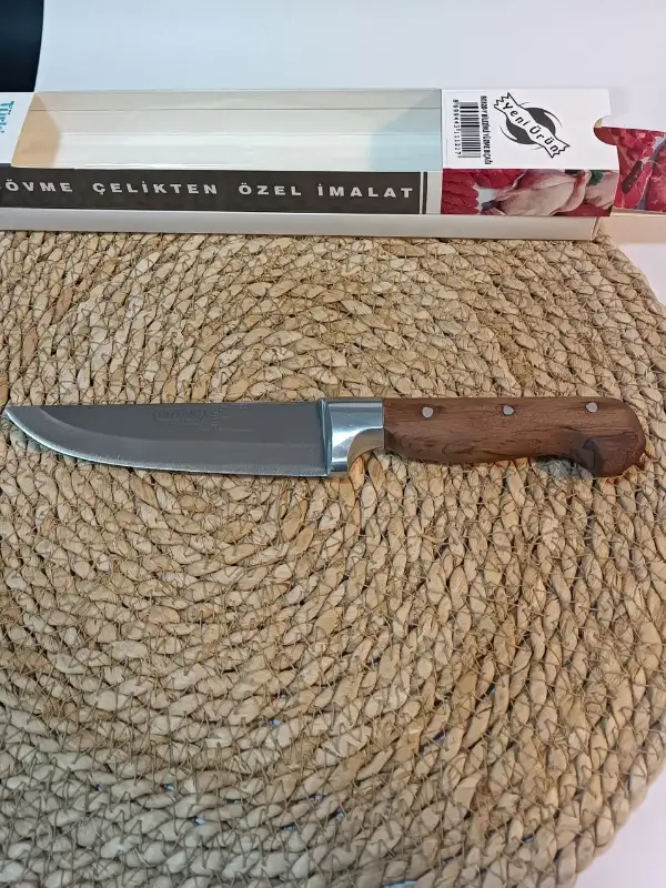 Cavit İnox Kasap Bıçağı Deri Yüzme 25 Cm