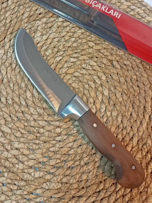 Cavit İnox Kasap Bıçağı Et Yüzme 23,5 Cm