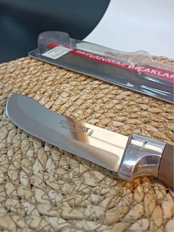 Cavit İnox Kasap Bıçağı Et Yüzme 23,5 Cm