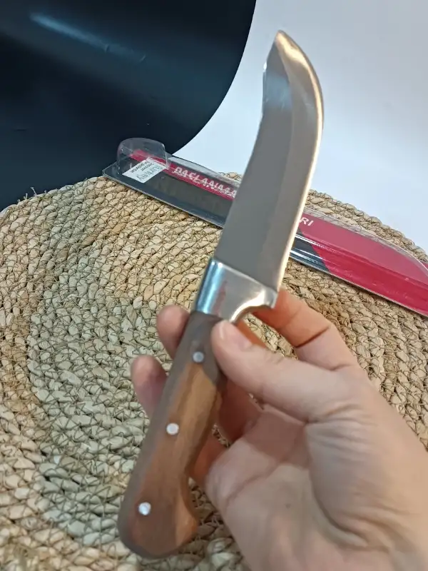 Cavit İnox Kasap Bıçağı Et Yüzme 23,5 Cm