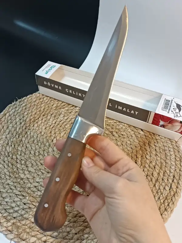 Cavit İnox Kasap Bıçağı Kemik Sıyırma 28 Cm