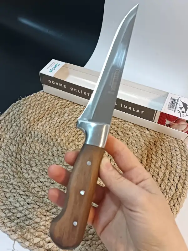 Cavit İnox Kasap Bıçağı Kemik Sıyırma 28 Cm