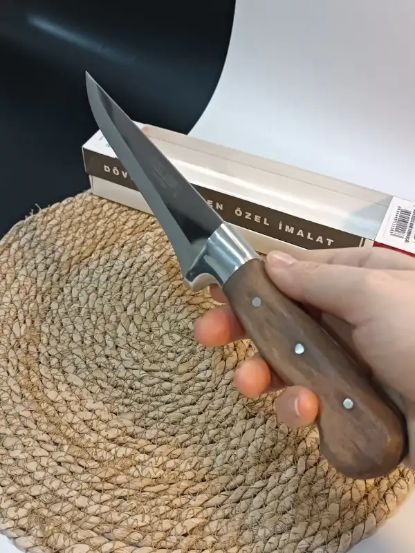 Cavit İnox Kasap Bıçağı Kemik Sıyırma 28 Cm