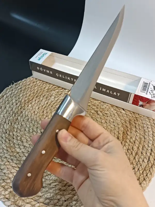 Cavit İnox Kasap Bıçağı Kemik Sıyırma 28 Cm