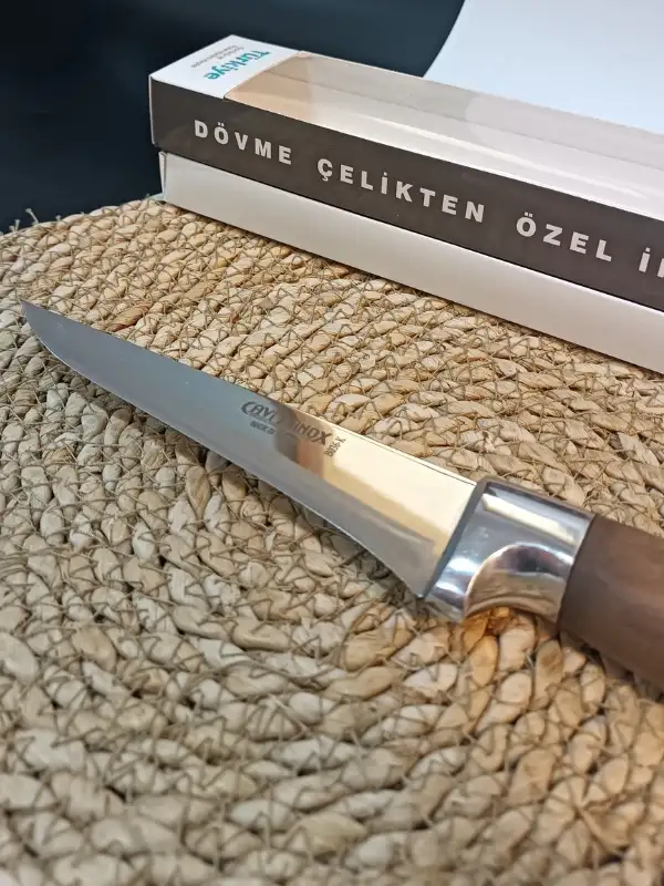 Cavit İnox Kasap Bıçağı Kemik Sıyırma 28 Cm