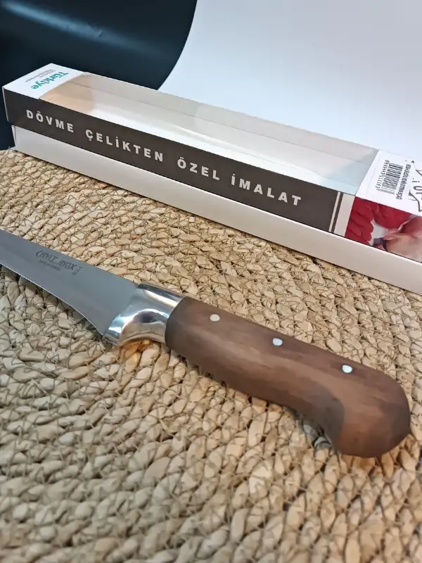 Cavit İnox Kasap Bıçağı Kemik Sıyırma 28 Cm