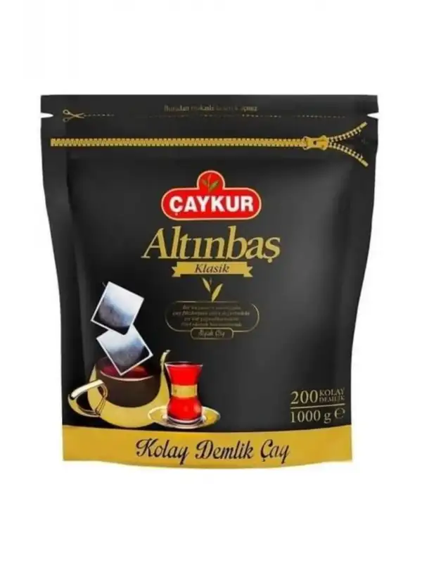 Çaykur Altınbaş Demlik Çay 5 gr X 200 Adet 1 kg