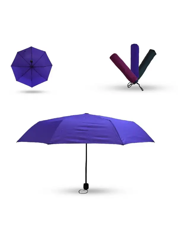 Ccl 8 Telli Düz Renk Bayan Şemsiye 104-g