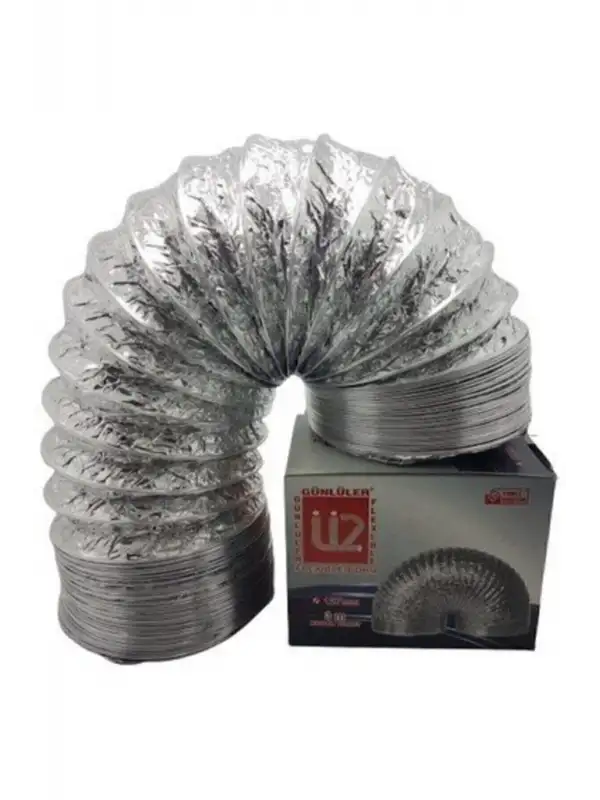 Çelik Telli Aspiratör Davlumbaz Borusu 2 M