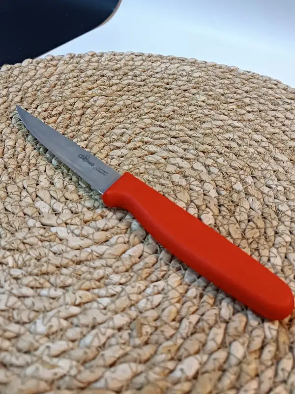 Chefsun Sebze / Meyve Bıçağı 1 Adet Kırmızı