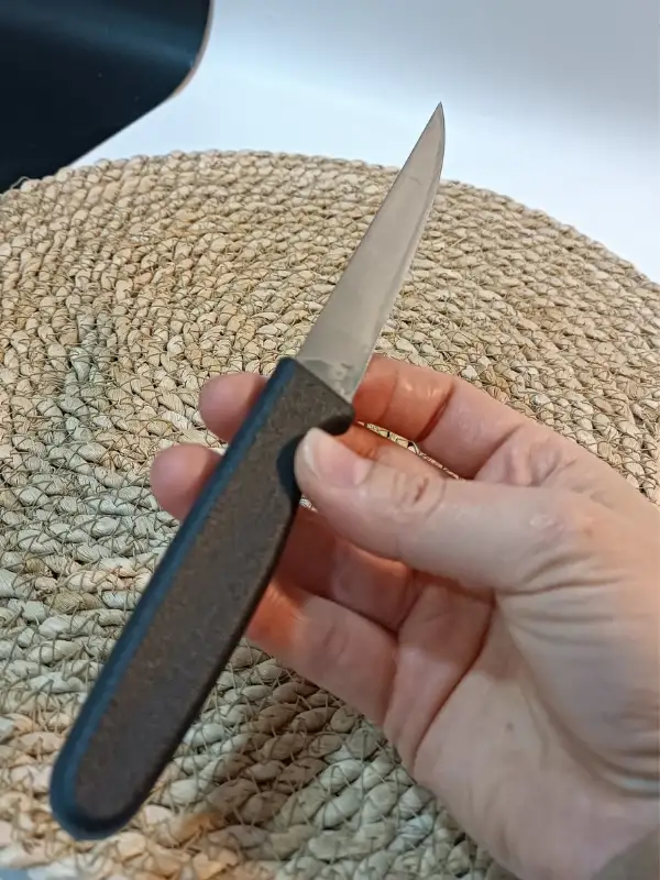 Chefsun Sebze / Meyve Bıçağı 1 Adet Siyah