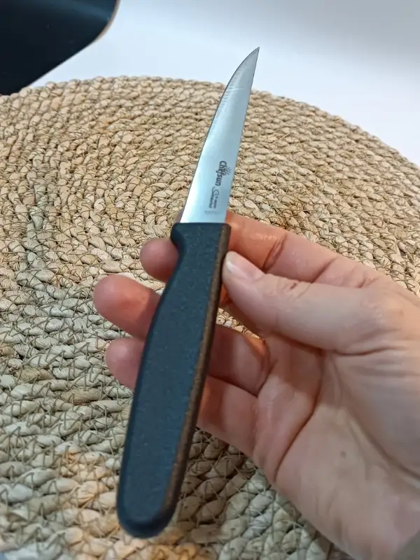 Chefsun Sebze / Meyve Bıçağı 1 Adet Siyah