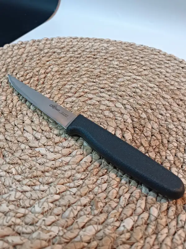 Chefsun Sebze / Meyve Bıçağı 1 Adet Siyah