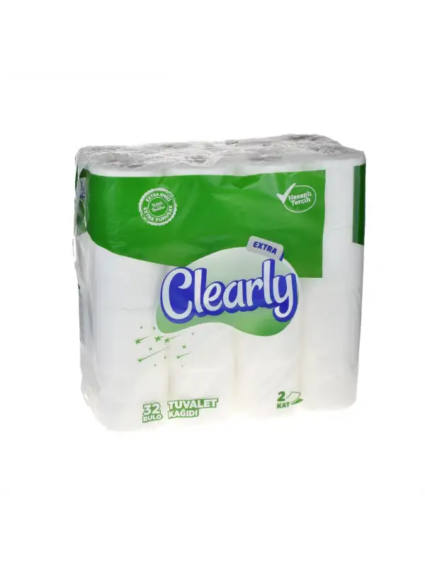 Clearly 32 Li Tuvalet Kağıdı(yeşil Ambalaj)