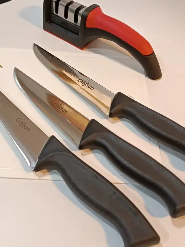 Keskin Üçlü Performans Bıçak Seti Ücretsiz Bıçak Bileme Hediye!