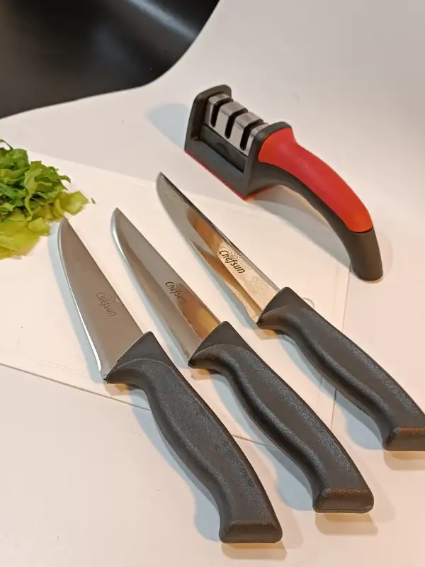 Keskin Üçlü Performans Bıçak Seti Ücretsiz Bıçak Bileme Hediye!