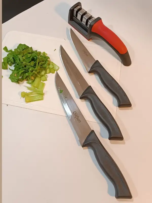 Keskin Üçlü Performans Bıçak Seti Ücretsiz Bıçak Bileme Hediye!