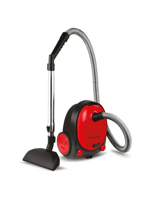 Conti Bello Toz Torbalı Yatık Süpürge Kırmızı Cvc-308