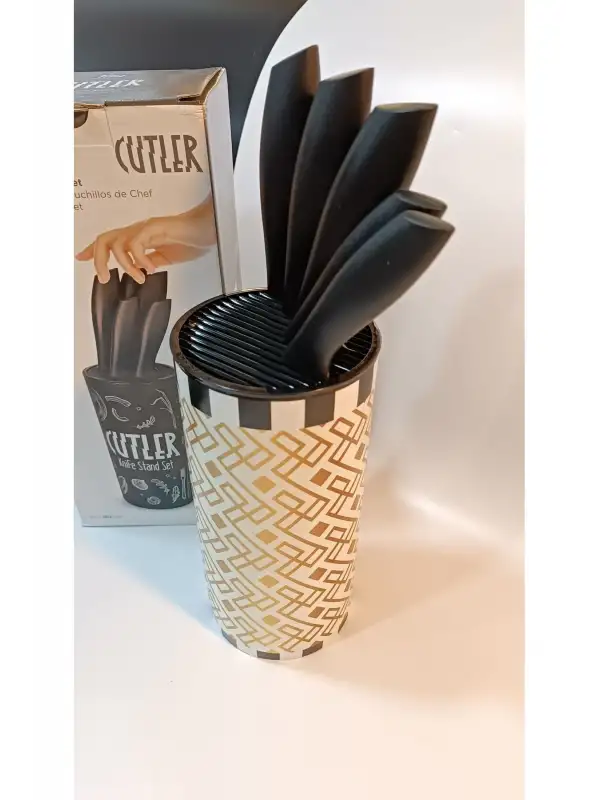 Cutler Şef Standlı Bıçak Seti