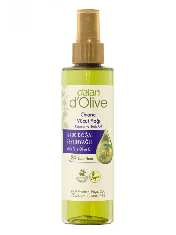 Dolive %100 Zeytinyağlı Onarıcı Vücut Yağı 200 ml