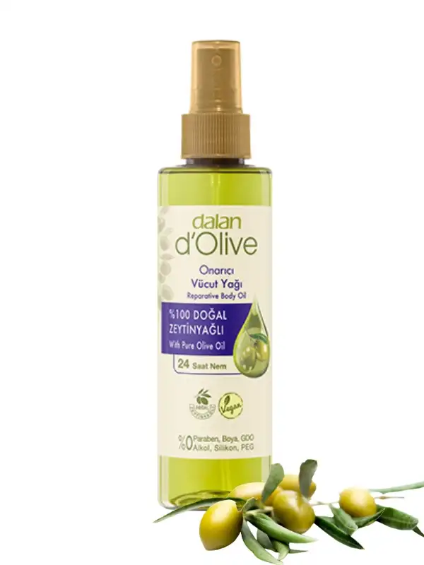 Dolive %100 Zeytinyağlı Onarıcı Vücut Yağı 200 ml