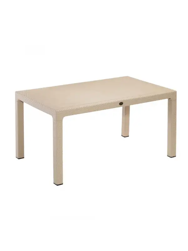 Daystone Comfort Rattan Camsız Masa Kapiçino 90*150