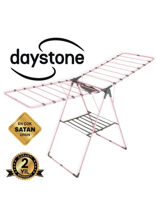 Daystone Forte Pembe Çamaşır Kurutmalık