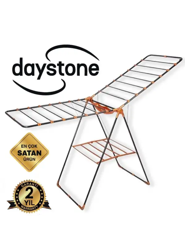 Daystone Forte Siyah Çamaşır Kurutmalık