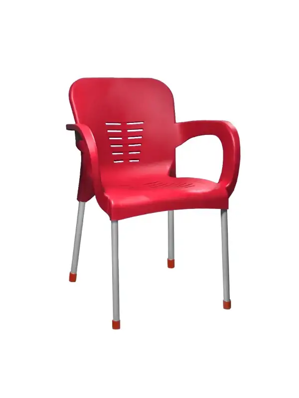 Daystone Sultan Metal Ayak Sandalye Kırmızı (eyfel)