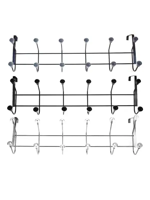 Demirbüken Kapı Arkası Askısı Renkli 6 Lı